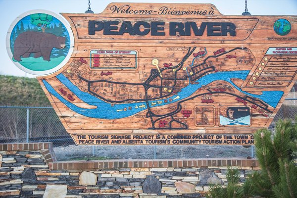 Peace River Sign